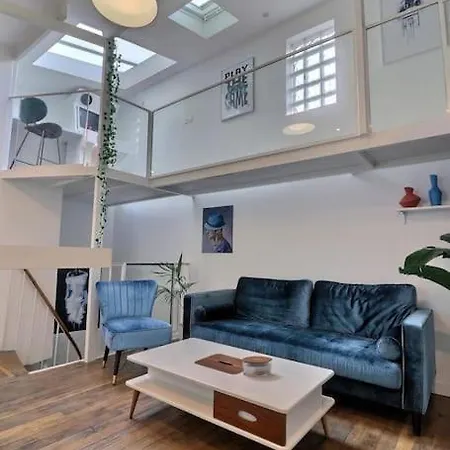 Apartamento Unique Loft Located 15 Minutes From The Champs Elysees Saint-Ouen (Seine-Saint-Denis)